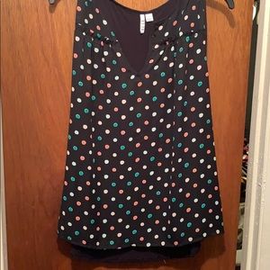 Elle sleeveless blouse size L